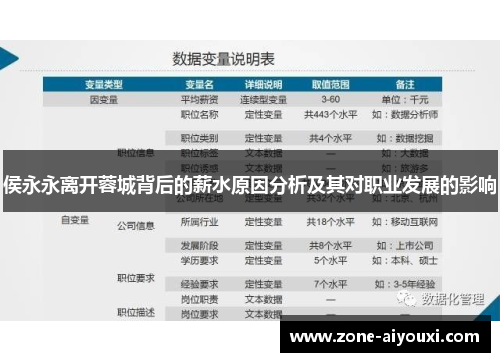 侯永永离开蓉城背后的薪水原因分析及其对职业发展的影响